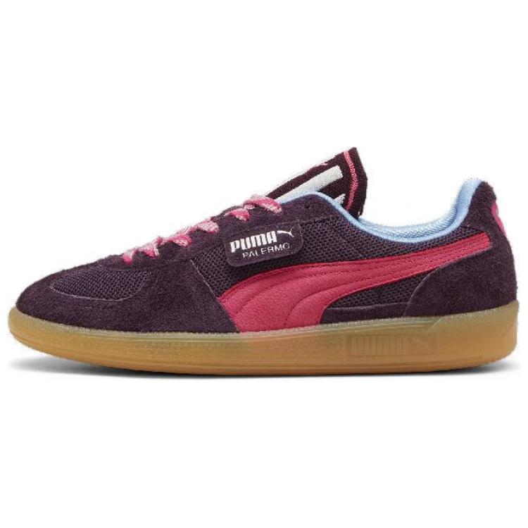 PUMA Palermo Low Top Skateboard Shoes Unisex Purple