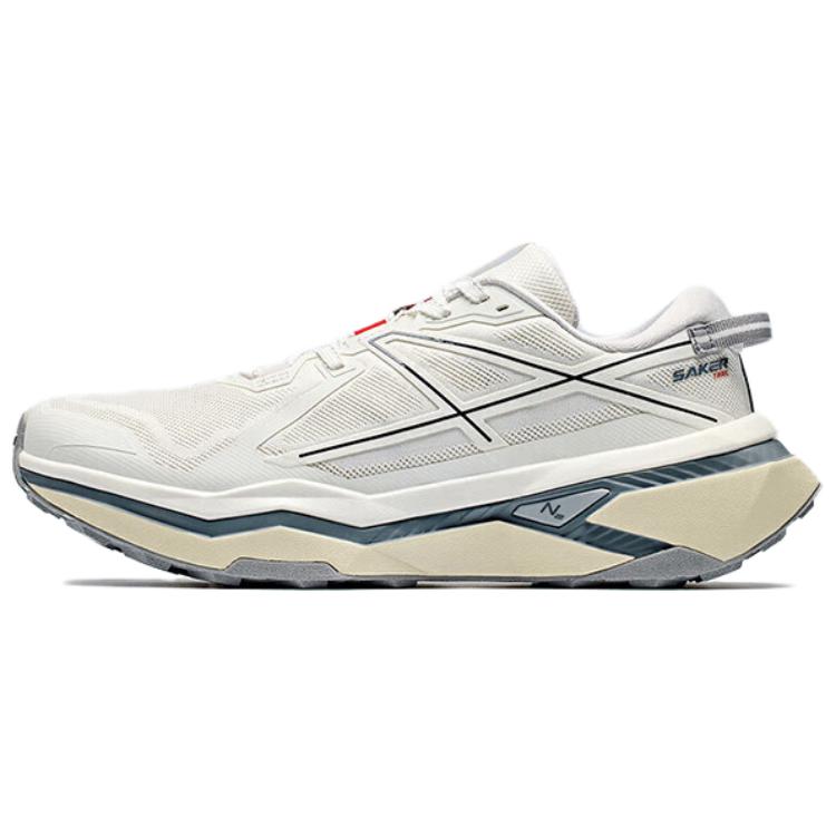 Anta Hunter Fury 2 Cushioning, Wear Resistant Low Top Running Shoes Women's White Gray