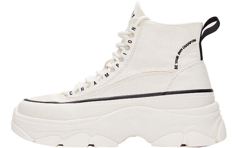 Champion Canvas Shoes Women's High top White