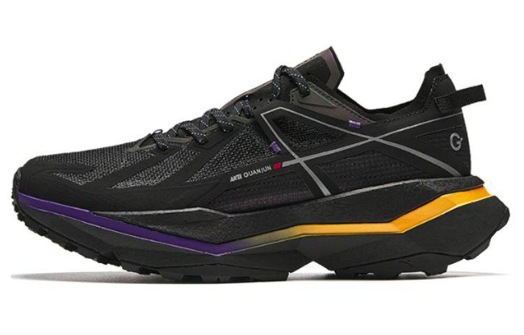 Anta Falcon Hunting Cushioning Wear-Resistant Low-Top Outdoor Shoes Men's Black Yellow