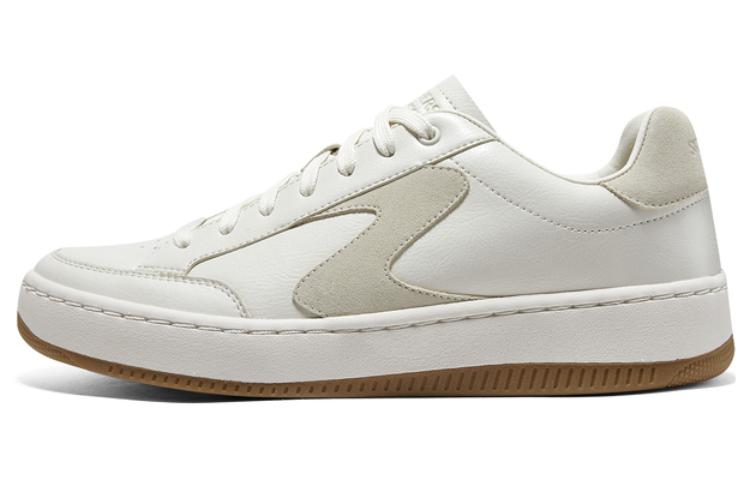 Skechers Sport Abrasion Resistant Low Top Skateboard Shoes Men's White Beige