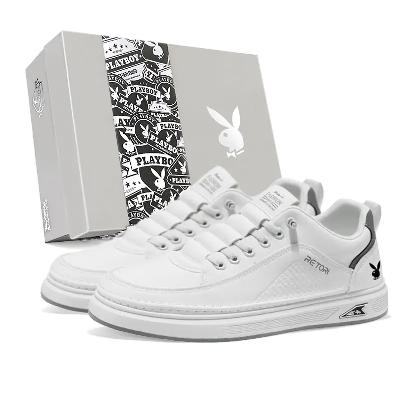 Playboy Low Top Skateboard Shoes Men's