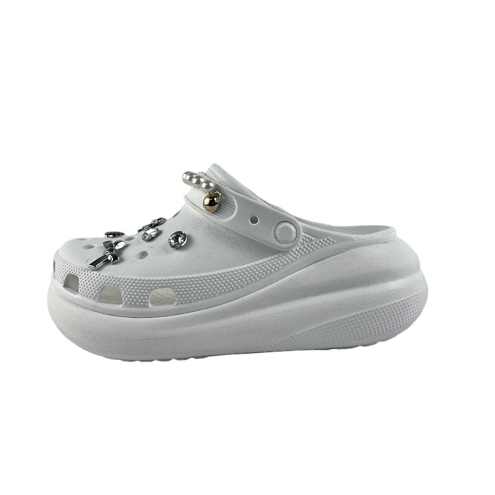Crocs Crush Clog Clogs Unisex White
