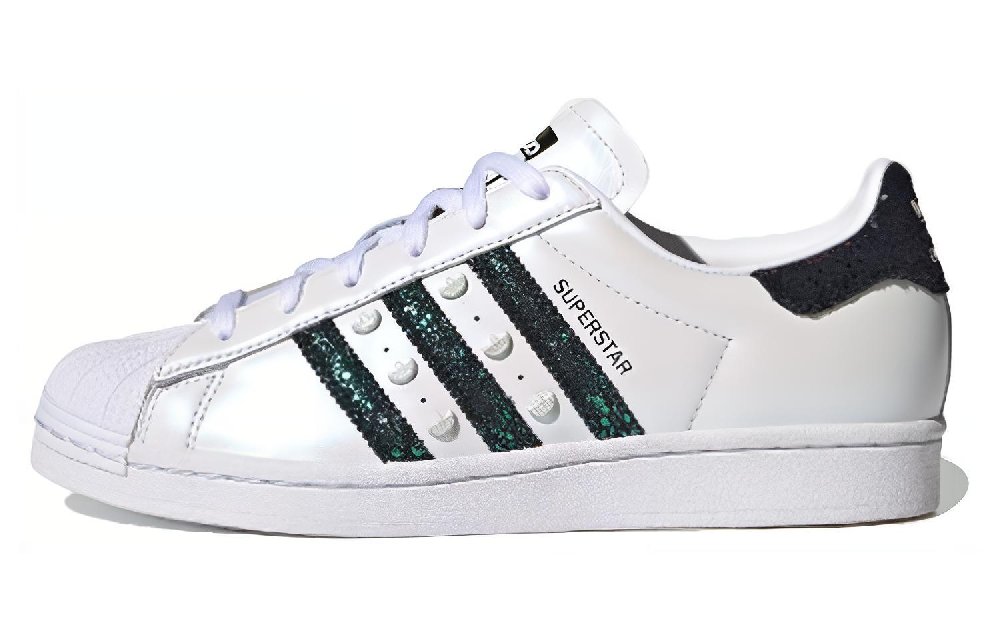 Adidas Originals Superstar White Black Splatter Women's