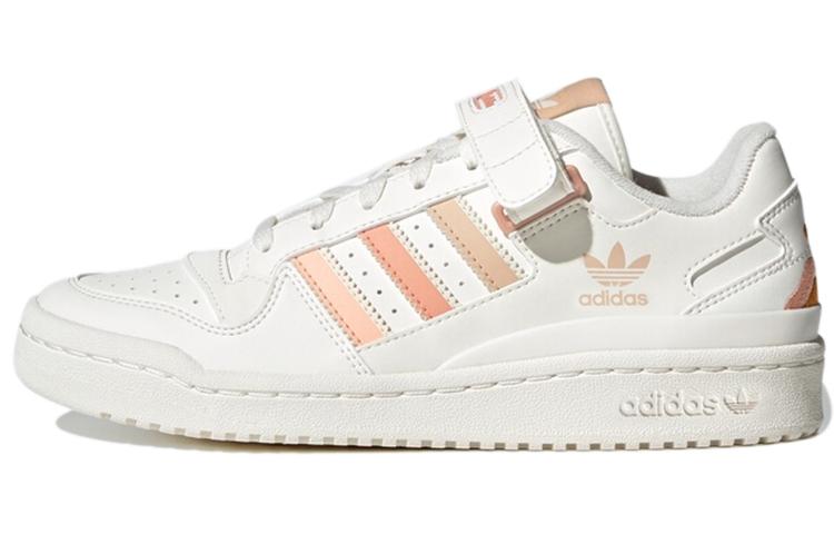 Adidas Forum Low White Light Brown Dark Brown Women's