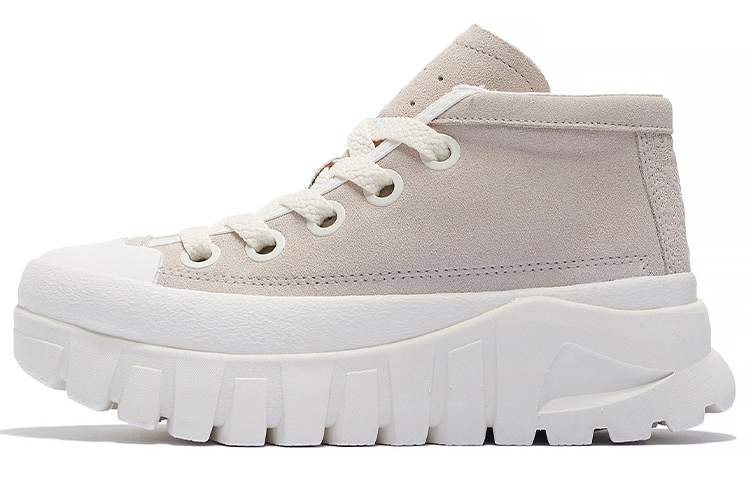 LiNing Shock Absorbers Slip Resistant Abrasion Resistant Breathable Mid Top Casual Shoes Women's