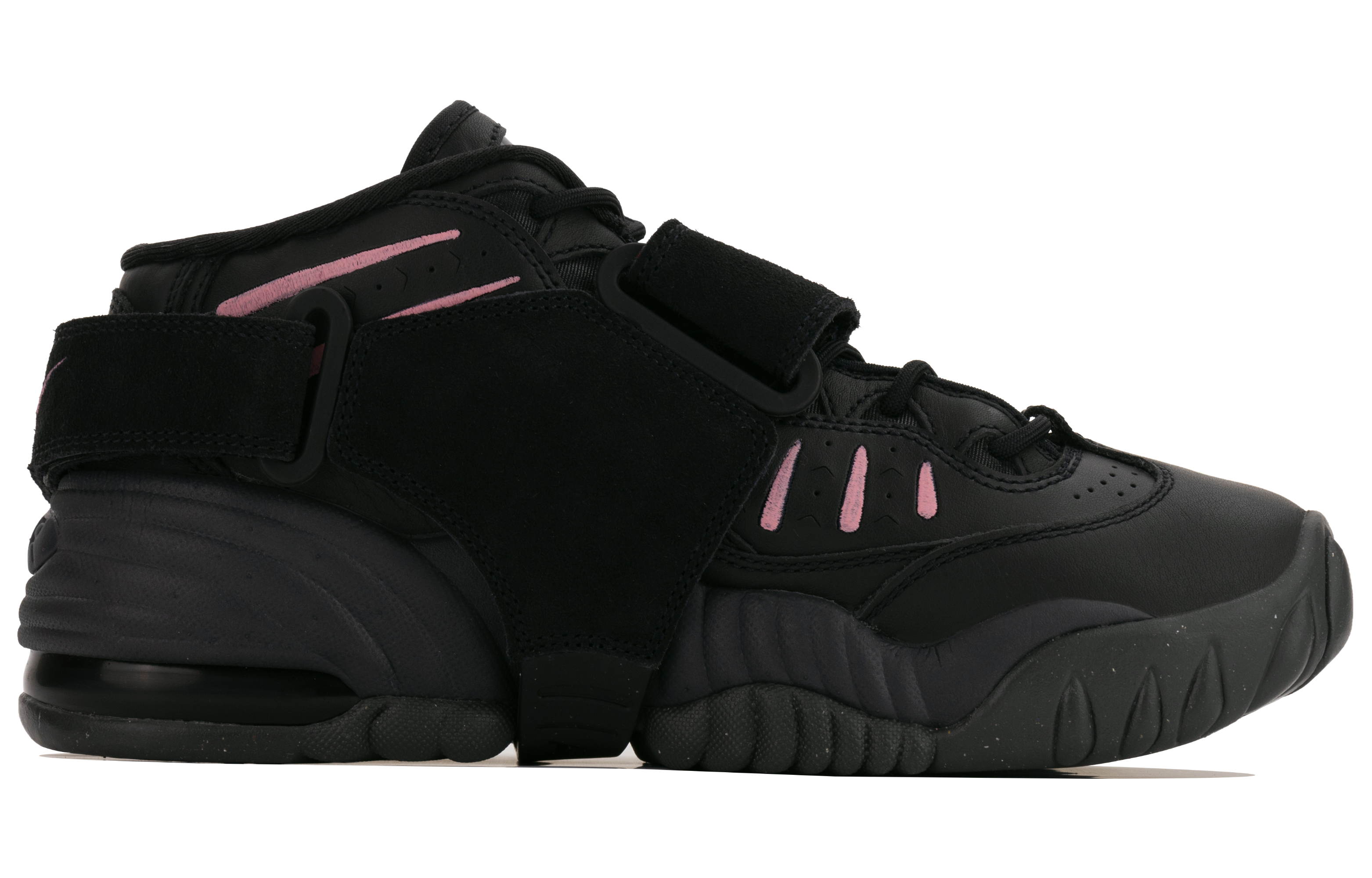 Nike Air Adjust Force Anti-Slip Wear-Resistant Mid-Top Vintage Basketball Shoes Women's Black Pink купить в интернет-магазине Yoocart с быстрой доставкой по России.