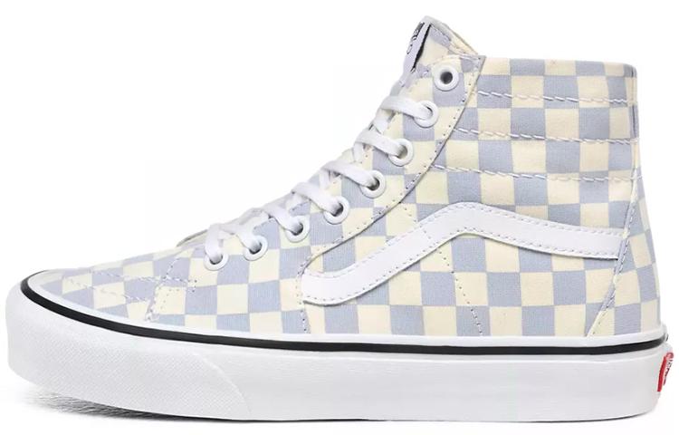 Sk8 Vans Hi Tapered 'Checkerboard Zen Blue'