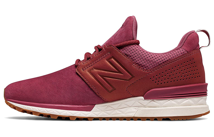 New Balance 574 SportSeries Red Women's