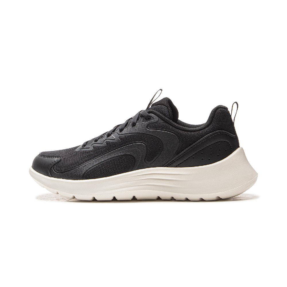 LiNing Feather Cushioning And Breathable Low Top Casual Running Shoes Women's Black