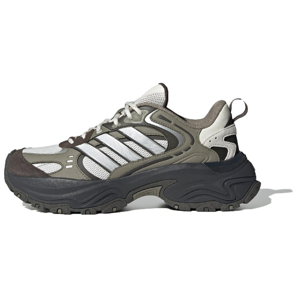 Adidas Anti-Slip Wear-Resistant Low-Top Casual Shoes Unisex Gray Green