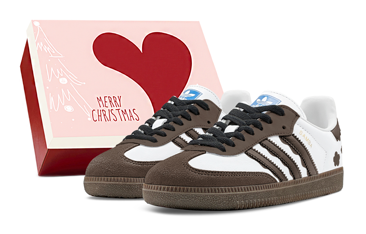 Adidas Originals SAMBA OG German Army Trainers Unisex Low top White/Umber