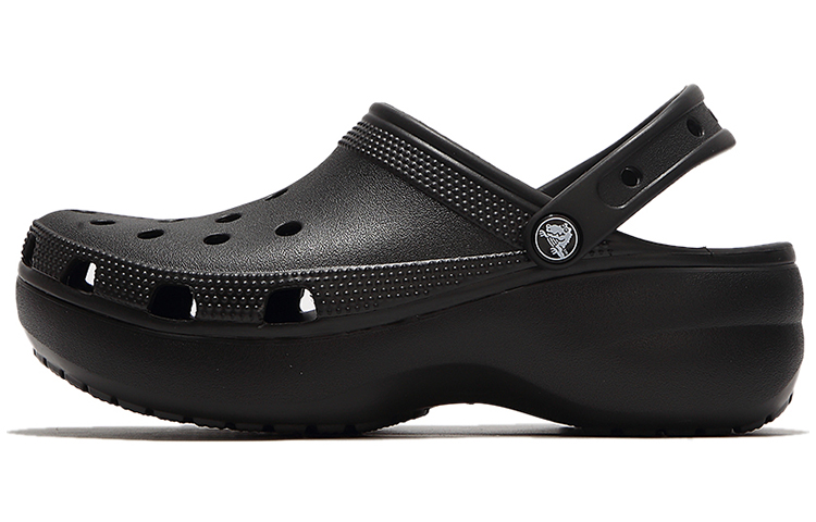 Crocs Classic Platform Clog Black Women's