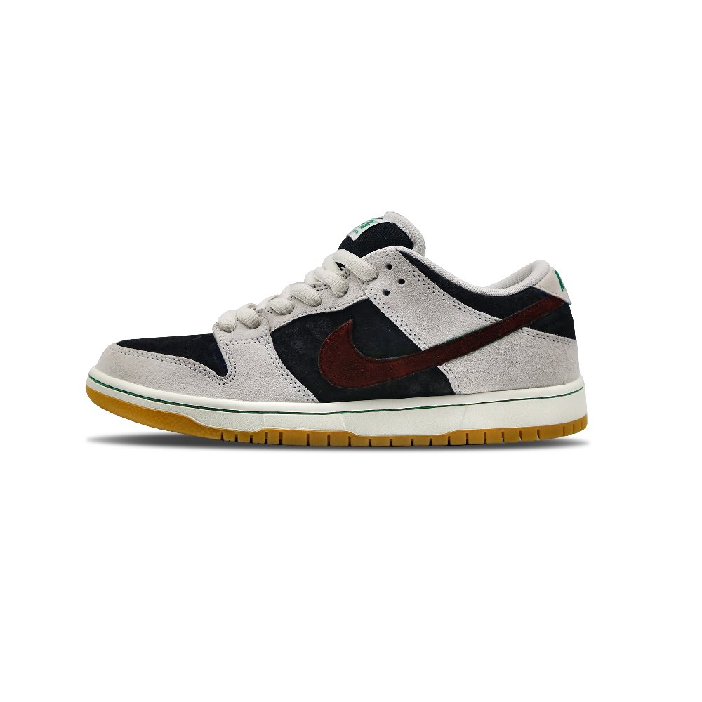 Nike Dunk SB Traitor Abrasion Resistant Low Top Skateboard Shoes Unisex Black Beige Red