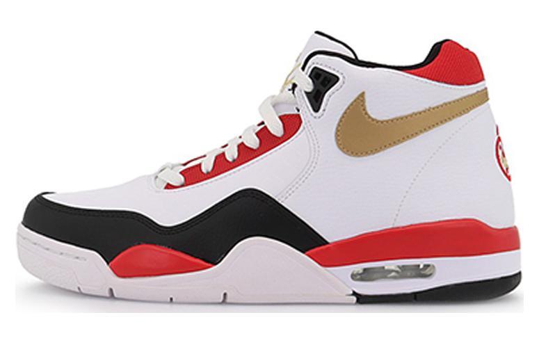 Nike Flight Legacy White Red Black