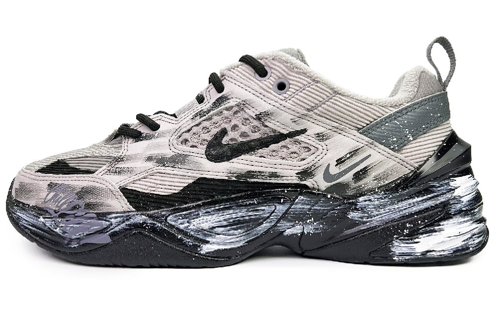 Nike M2K Beloved Low Top Chunky Sneakers Unisex Gray Black