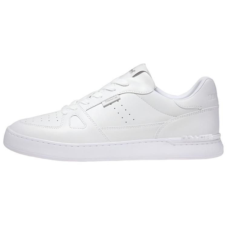 COACH Stylish Skateboarding Shoes Men's White