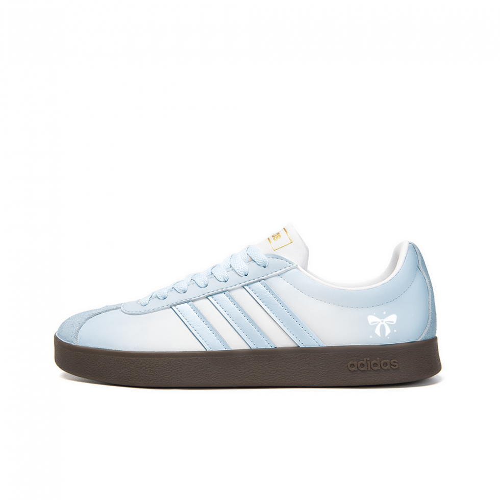 Adidas Neo VL Court 2.0 Low-Top Skateboard Shoes Unisex Blue White
