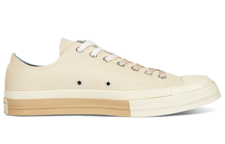Converse 1970s Lightweight Low top Canvas Shoes Unisex Ivory White