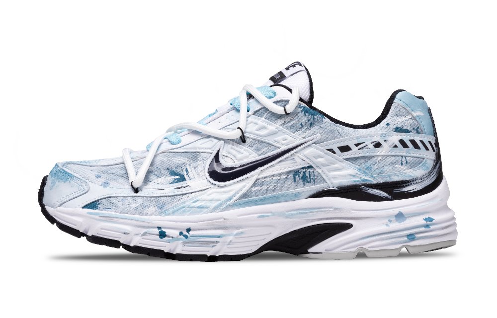 Nike Initiator Slip Resistant Low Top Casual City Commute Running Shoes Men's Sky Blue