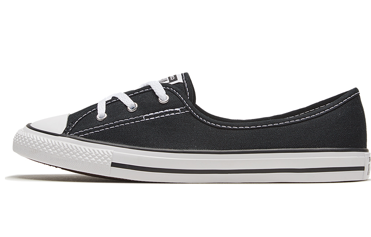 Converse Chuck Taylor All Star Ballet Lace Slip Black White Women's