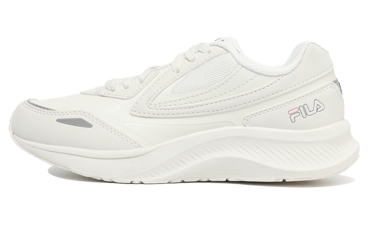 FILA Shock Absorbers Slip Resistant, Abrasion Resistant, Breathable Low Top Casual Shoes Unisex Ecru