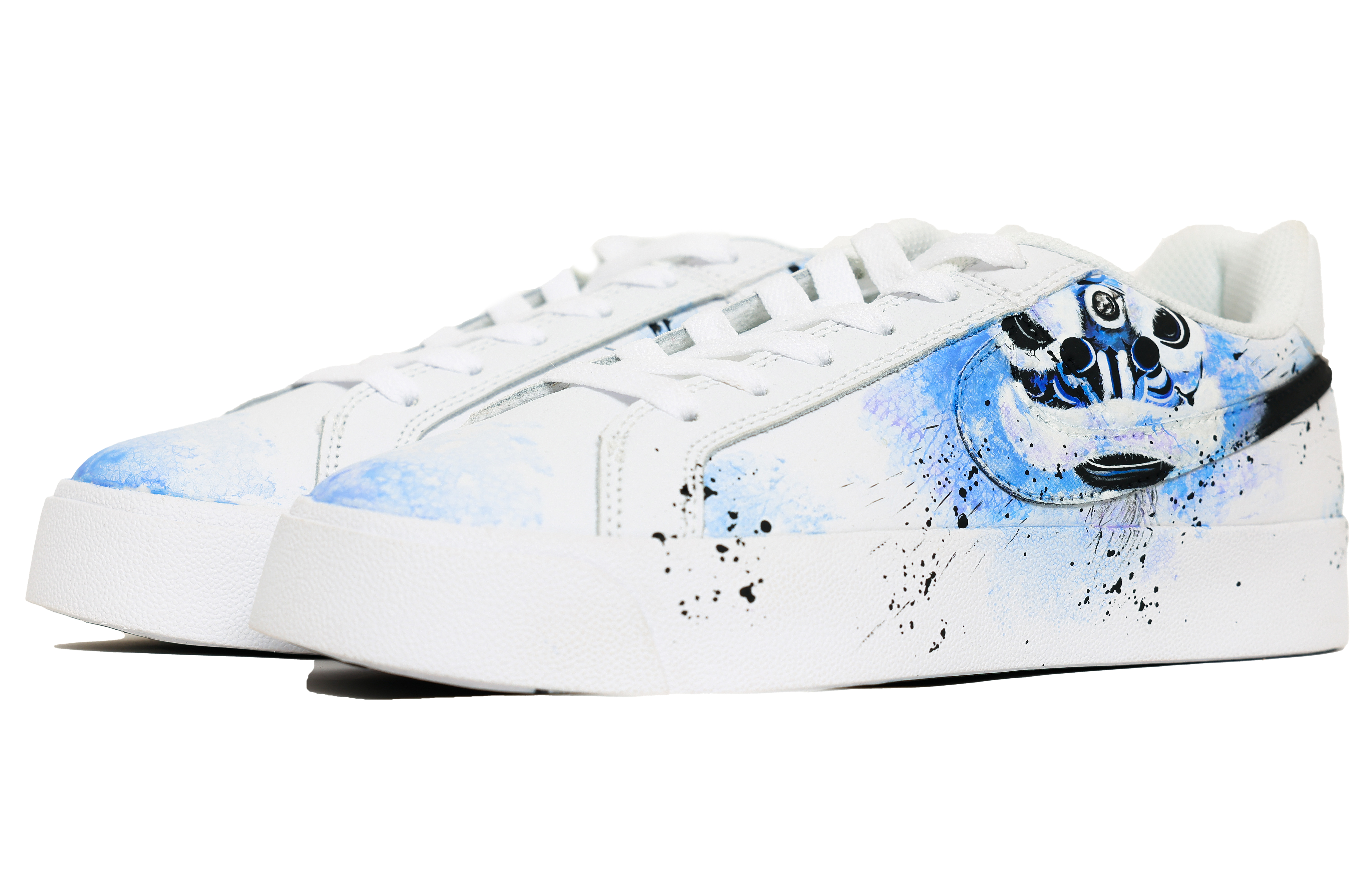 Nike Court Royale Collection Skateboard Shoes Unisex Low top White/Blue купить в интернет-магазине Yoocart с быстрой доставкой по России.
