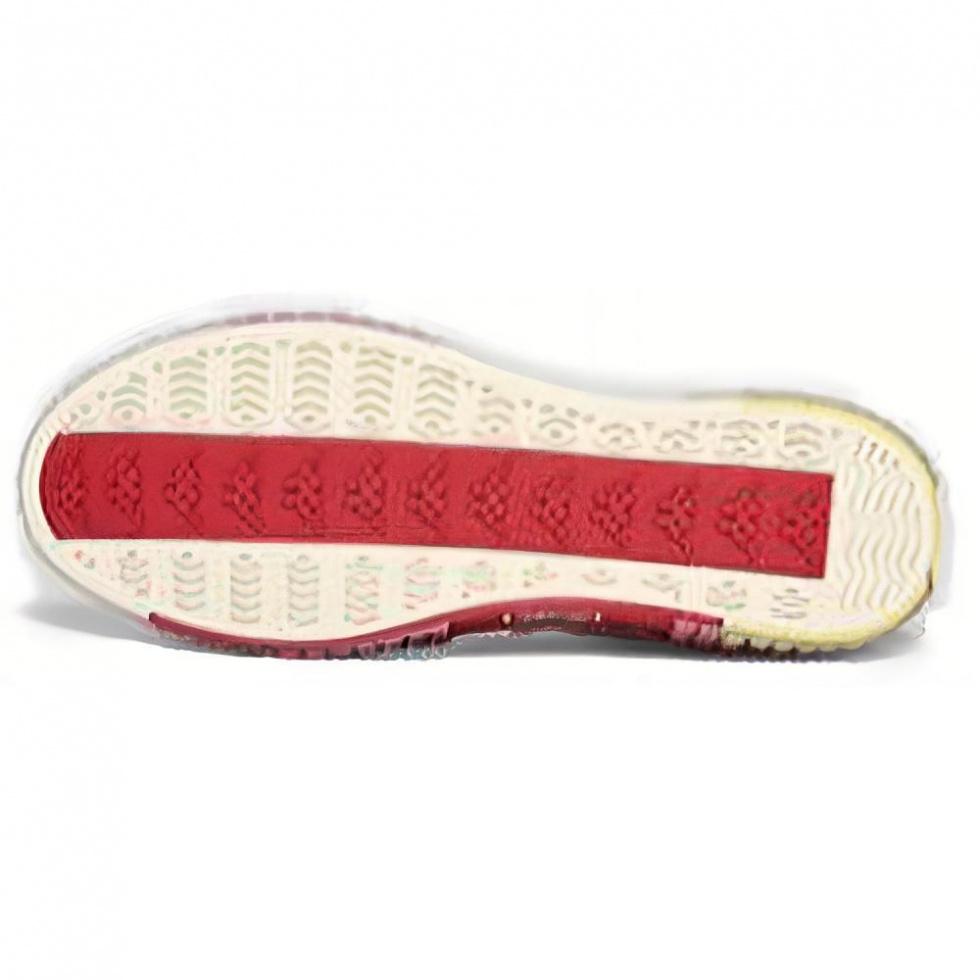 SHINCHAN x Kappa Anti Slip Wear Resistant High Top Skateboard Shoes Unisex White Red купить в интернет-магазине Yoocart с быстрой доставкой по России.