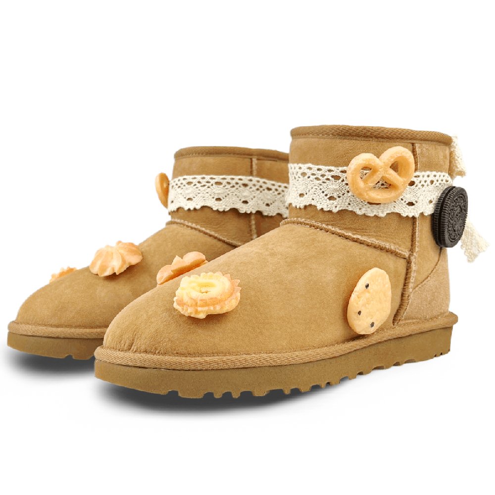 UGG CLASSIC MINI Short Snow Boots Women's Chestnut