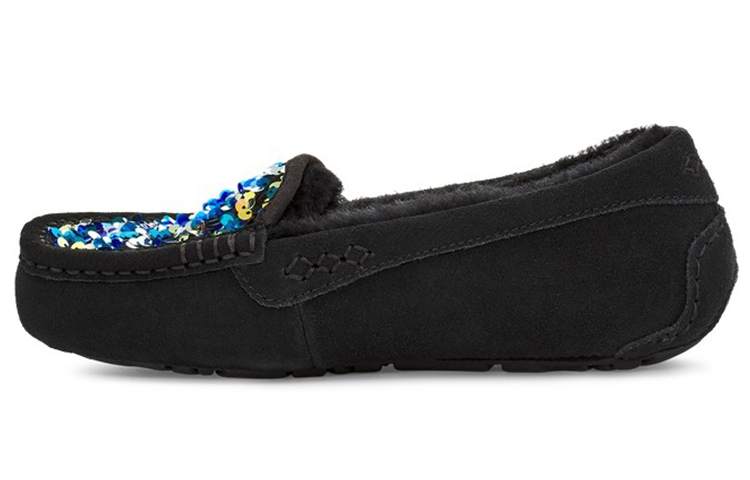 UGG Ansley Stellar Sequin Slipper 'Black' Women's