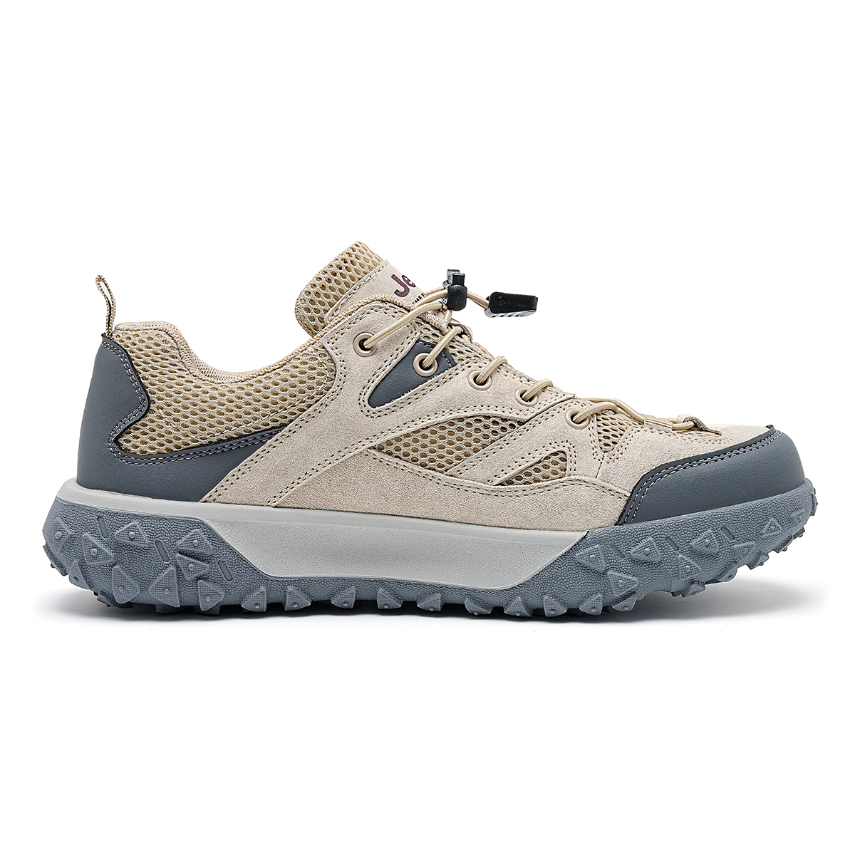 Jeep Low top Hiking Shoes Men's Sand Gray