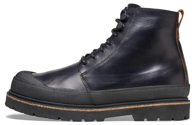 Birkenstock Prescott Men Waxy Leather 'Black'