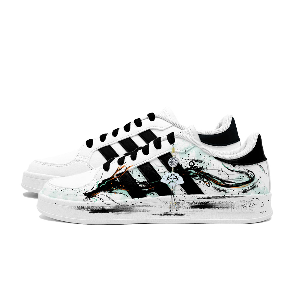 Adidas Neo Breaknet Dragon Roars The World Cushioning, Wear Resistant Low top Skateboard Shoes Men's Black купить в интернет-магазине Yoocart с быстрой доставкой по России.