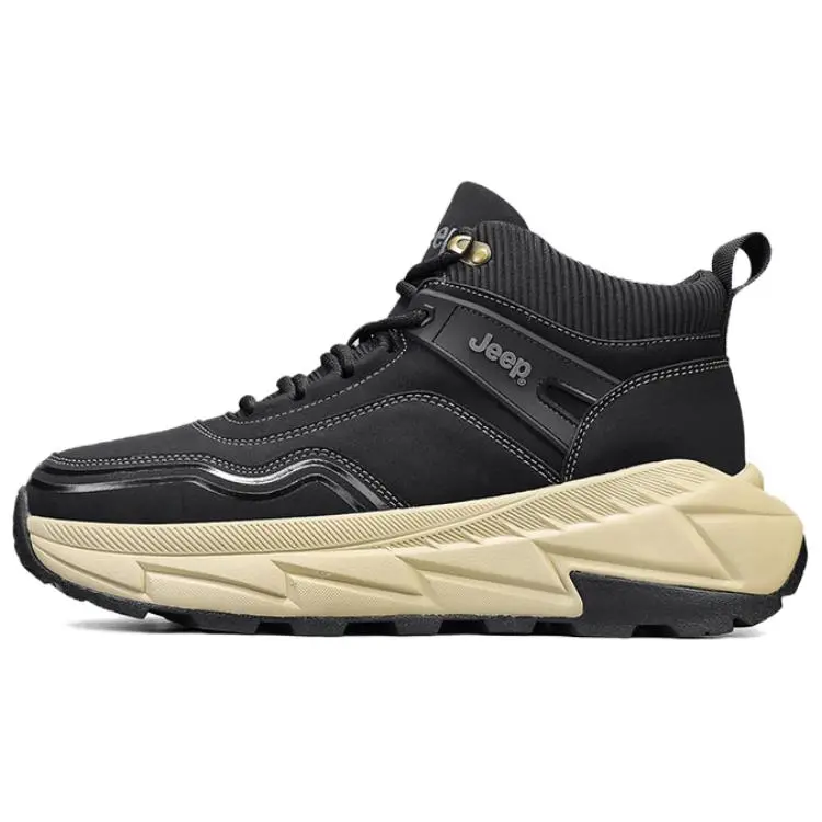 Jeep Short Martin Boot Men's Black