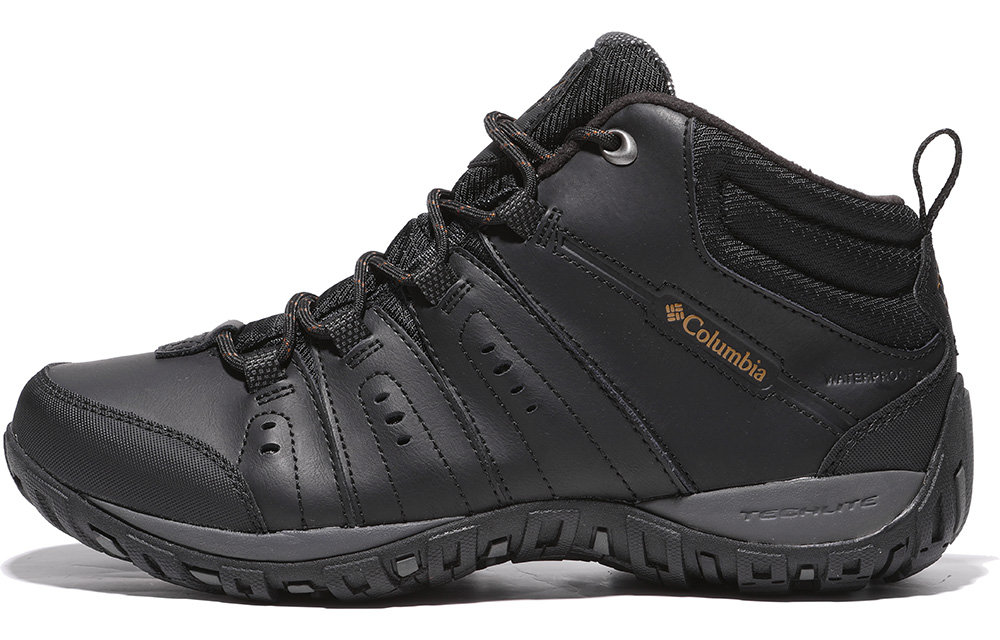 Columbia Mountaineering & Hiking Shoes Men's Mid Top Black