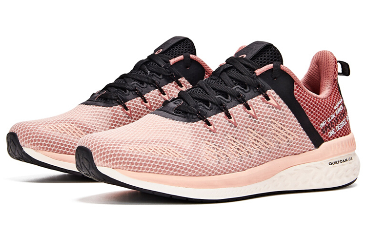 361° QU!KFOAM Night Ghost Low Top Running Shoes Women's Pink Black