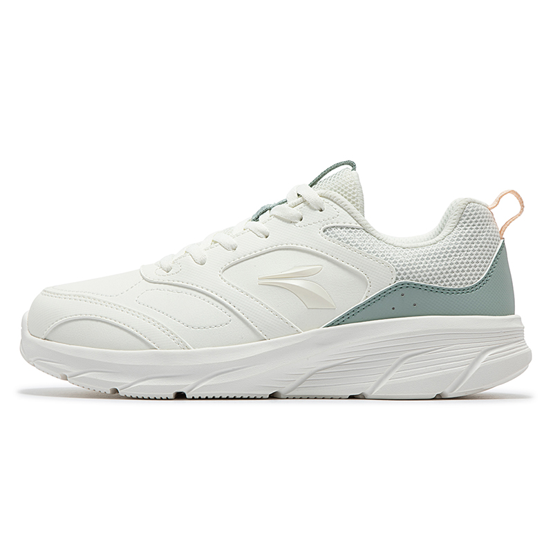361° Non-slip Lightweight Low-Top Casual Running Shoes Women's White Green