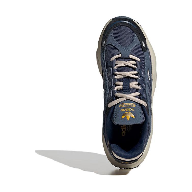 Adidas Originals Ozmillen Cushioning Abrasion Resistant Breathable Low Top Kids' Training Shoes Blue купить в интернет-магазине Yoocart с быстрой доставкой по России.