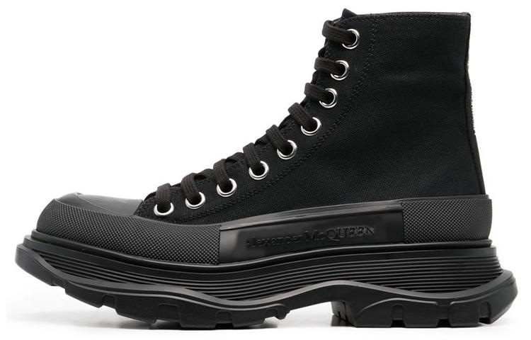 Alexander McQueen Tread Slick Boots 'Core Black' Women's