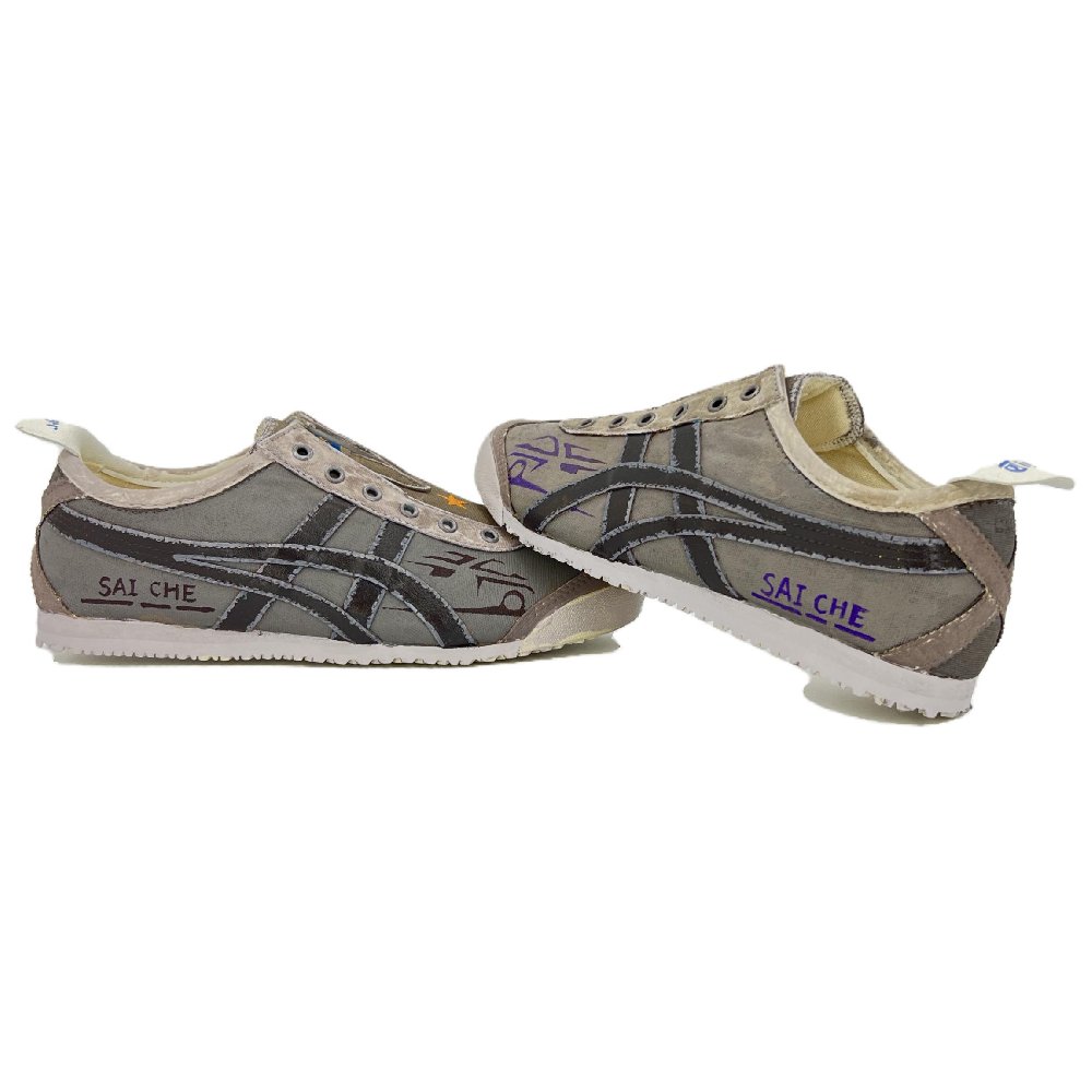 Onitsuka Tiger MEXICO 66 Casual Shoes Unisex Low-Top White/Blue/Red