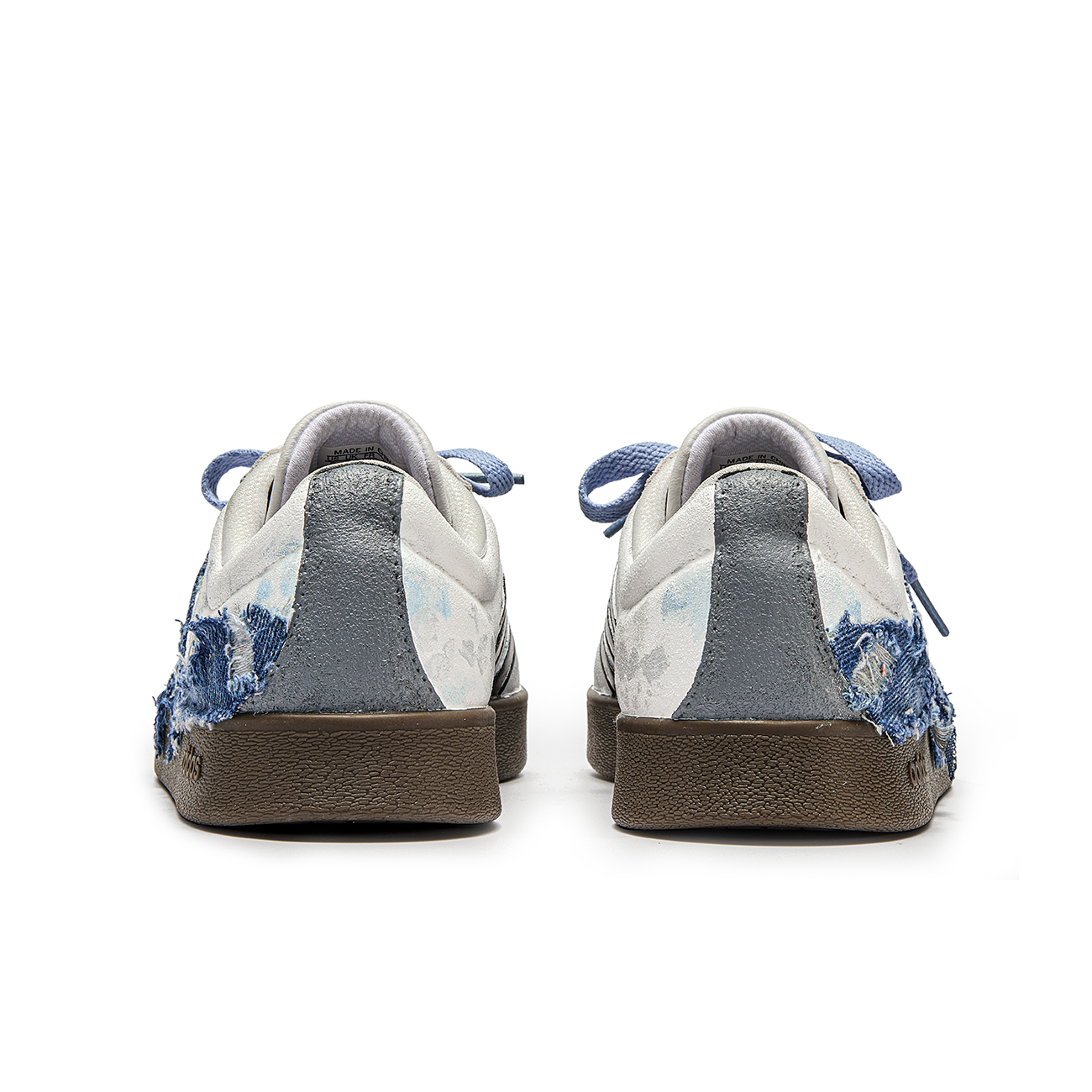 Adidas Neo VL Court Lifestyle Indigo Cushioning Low Top Skateboard Shoes Unisex Blue Brown купить в интернет-магазине Yoocart с быстрой доставкой по России.