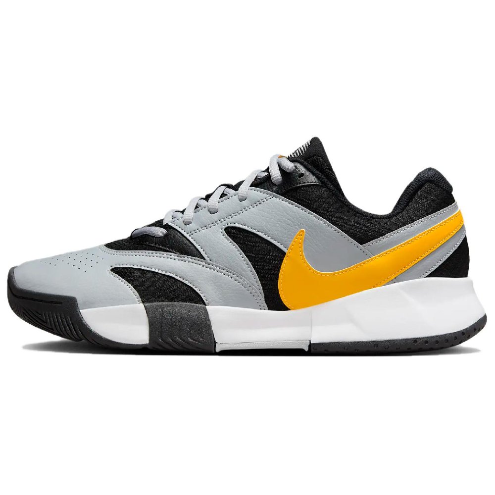 Nike Court Lite 4 Black Wolf Grey White Laser Orange