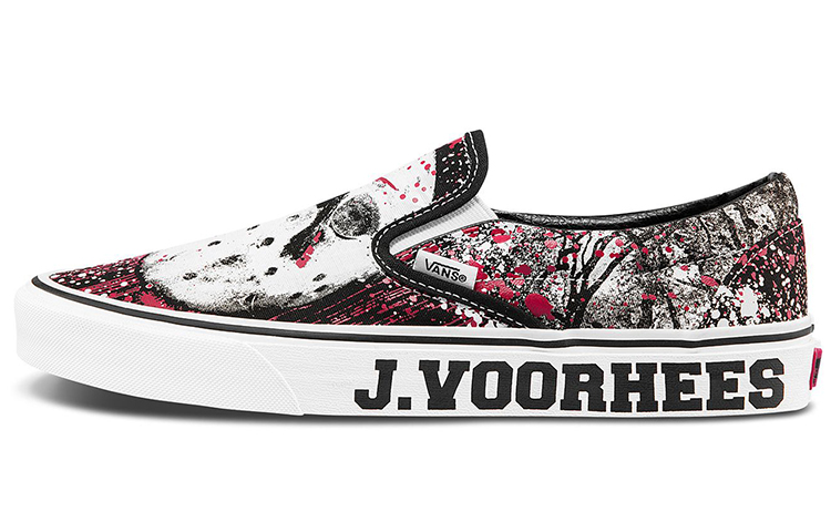 Vans Classic Slip On Horror Pack Friday The 13th Jason Voorhees