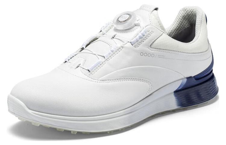Ecco Low-Top Sports Casual Shoes Men's White Blue