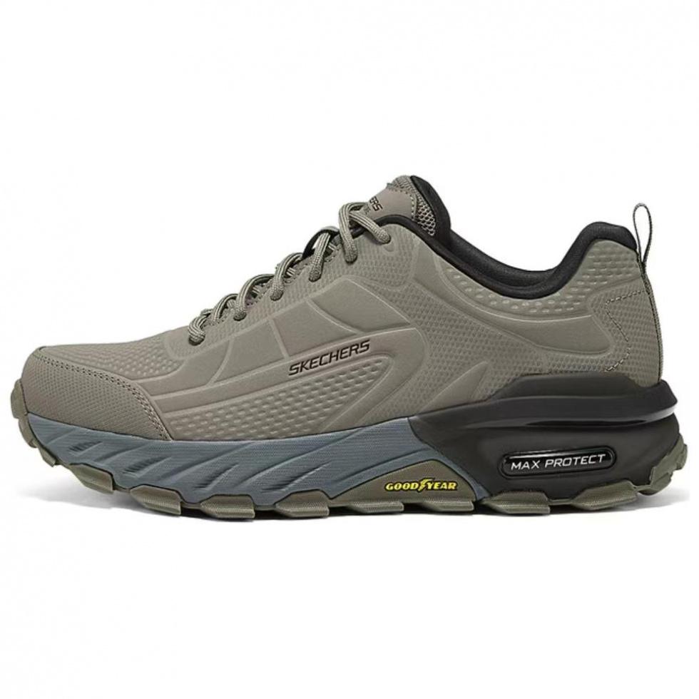 Skechers OUTDOOR MENS Slip-Resistant Breathable Low-Top Outdoor Shoes Men's Umber