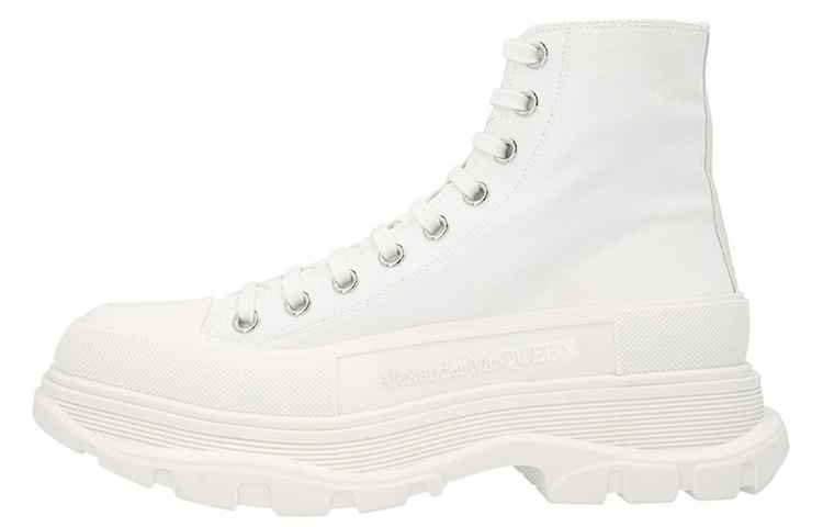 Alexander McQueen Tread Slick Lace-Up Boots