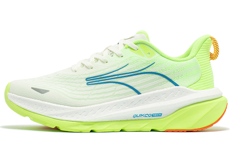 361° Red Flame 3 MIRO Low Top Running Shoes Men's White Green