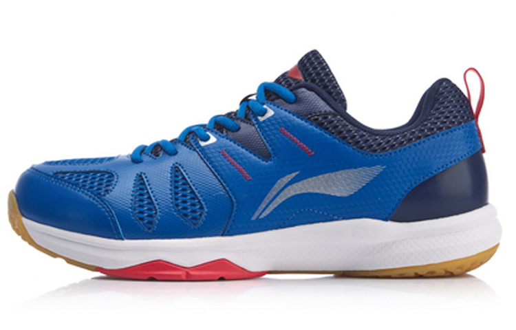 LiNing Swirl V2 Cushioning Lightweight Slip Resistant Low Top Badminton Shoes Unisex Blue
