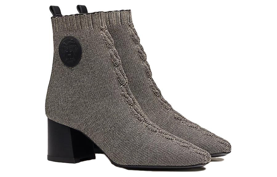 HERMES Volver Ankle Boots 6cm Women's Gray