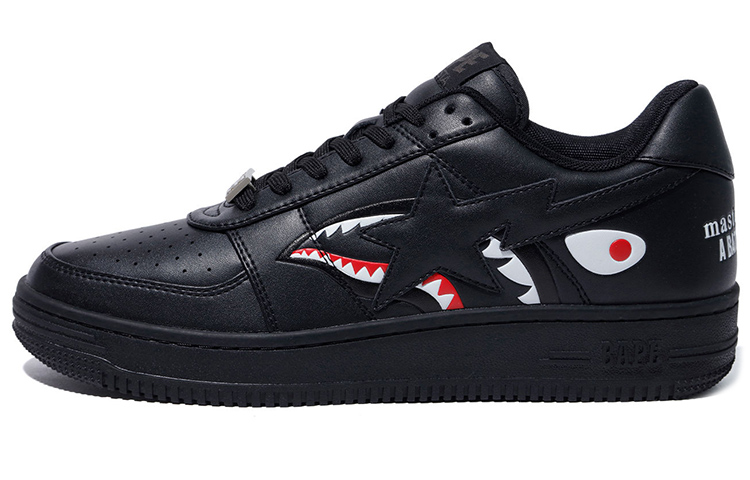 Mastermind JAPAN x A BATHING APE STA M1 Stylish Skateboarding Shoes Men's Black